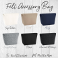 Preview: Felt Accessory Bag